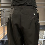 BALLOON CROPPED TROUSERS #Black [FST03242M0003]
