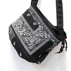 Early Morning | DEERSKIN MESSENGER BAG #BLACK [EM2325401]