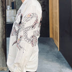 夏威夷長袖襯衫（4 型）#白色 [25FW-WMS-HI04]