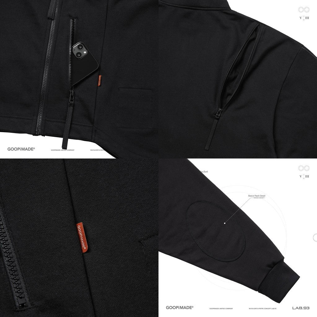 "PTH-01" SOFTBOX 多拉鏈舒適外套 #SHADOW [GOOPI-24AW-NOV-02]