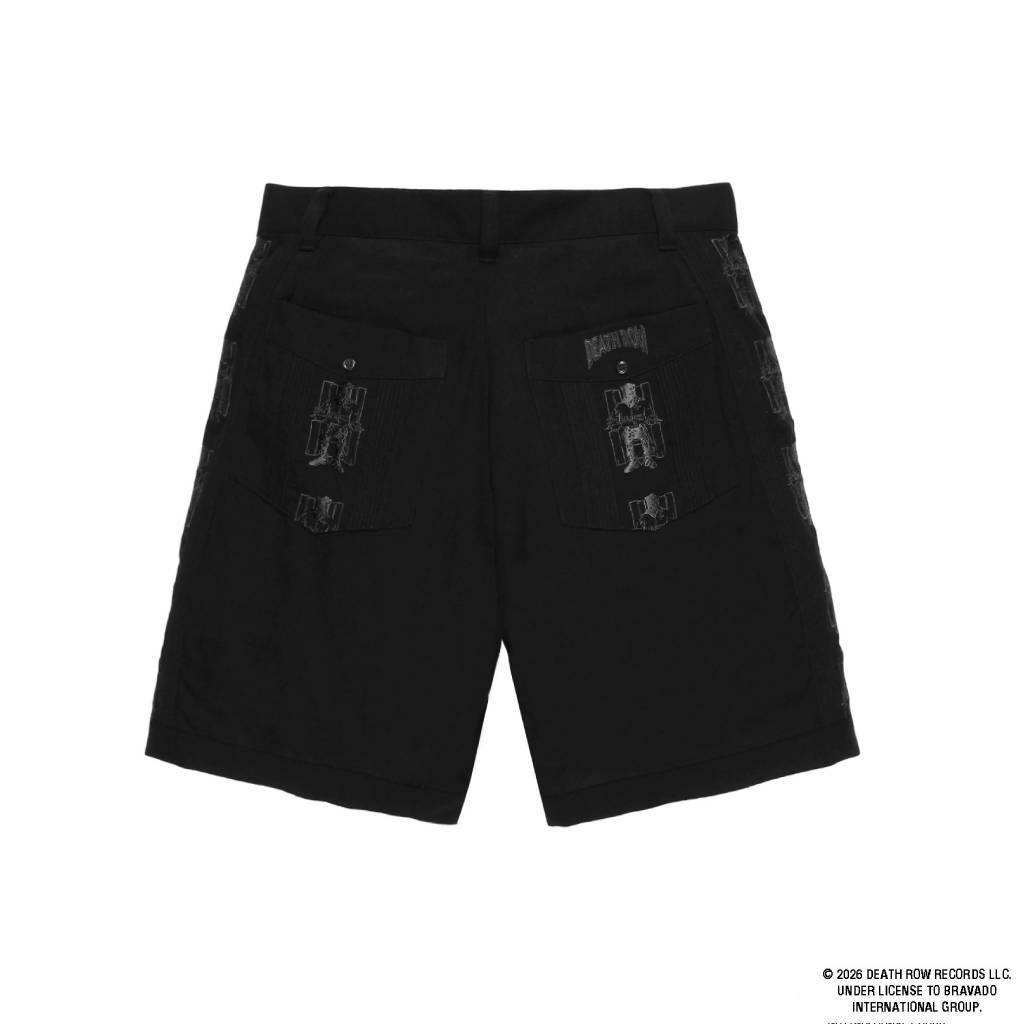 DEATH ROW RECORDS | CUBA SHORTS #BLACK [DEATHROW-WM-PT01]