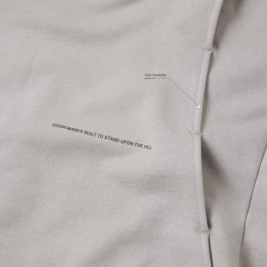 G7-H3 「Ｍantle」 Double-Layer Hoodie #L-GRAY [GOOPI-23AW-JAN-03]