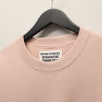 MIDDLE WEIGHT CREW NECK SWEAT SHIRT #PINK [26SS-WMC-SS08]
