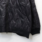 REVERSIBLE 「SKAJAN」 DOWN JACKET #BK×BK [TAION-JK04JS-N1]