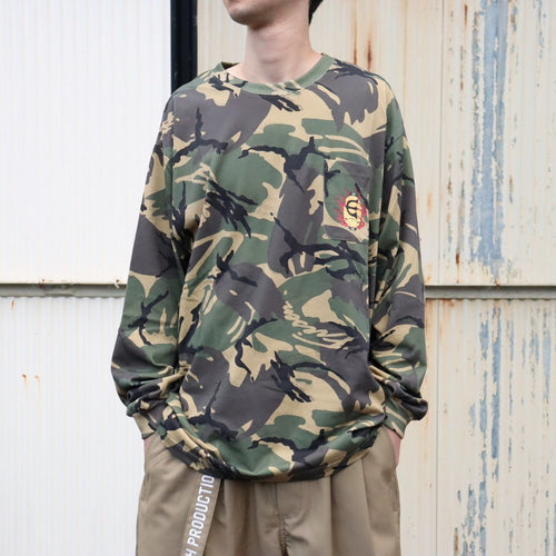 HYAKKI YAENZU LS TEE #Camo [26FW_T02]
