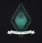 徽章長袖 T 卹 #黑色 [SC2410-LT01]