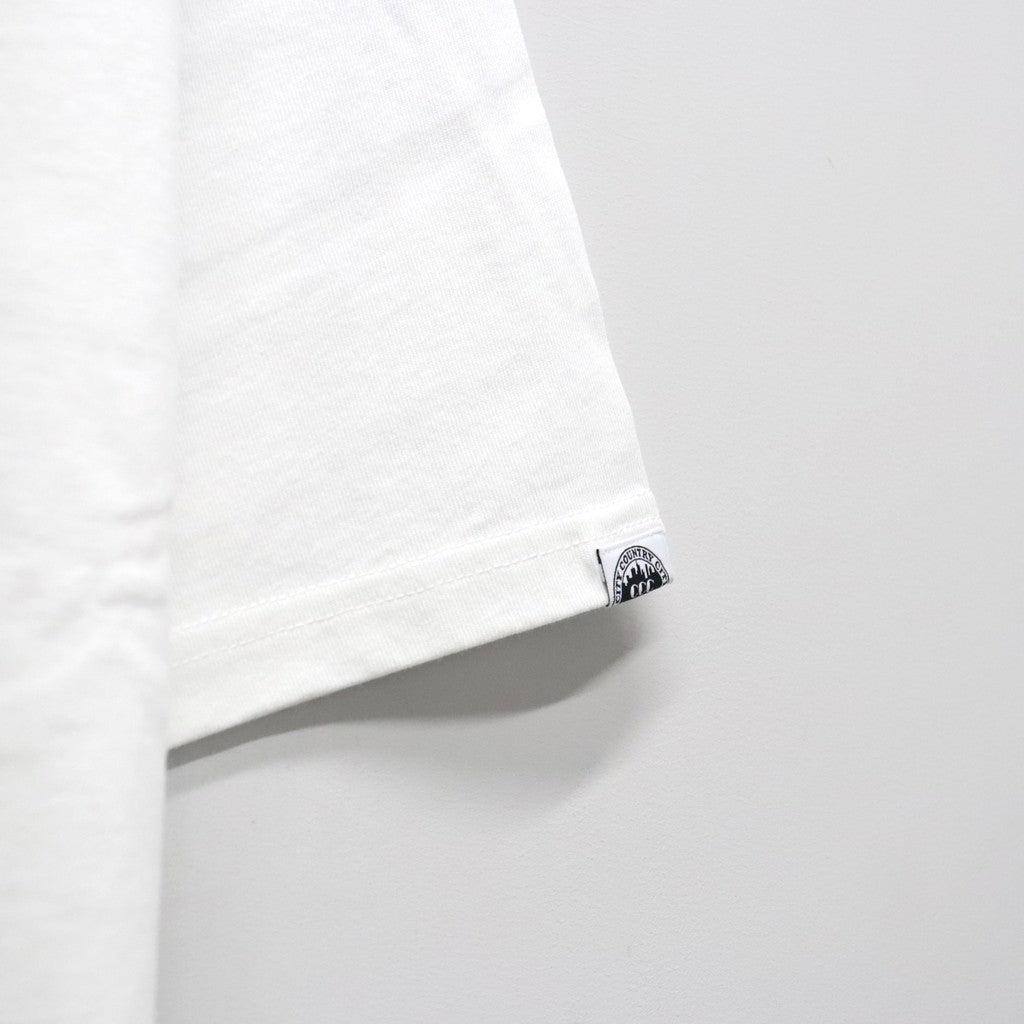COTTON T-SHIRT_V.A #WHITE [CCC-263T007]