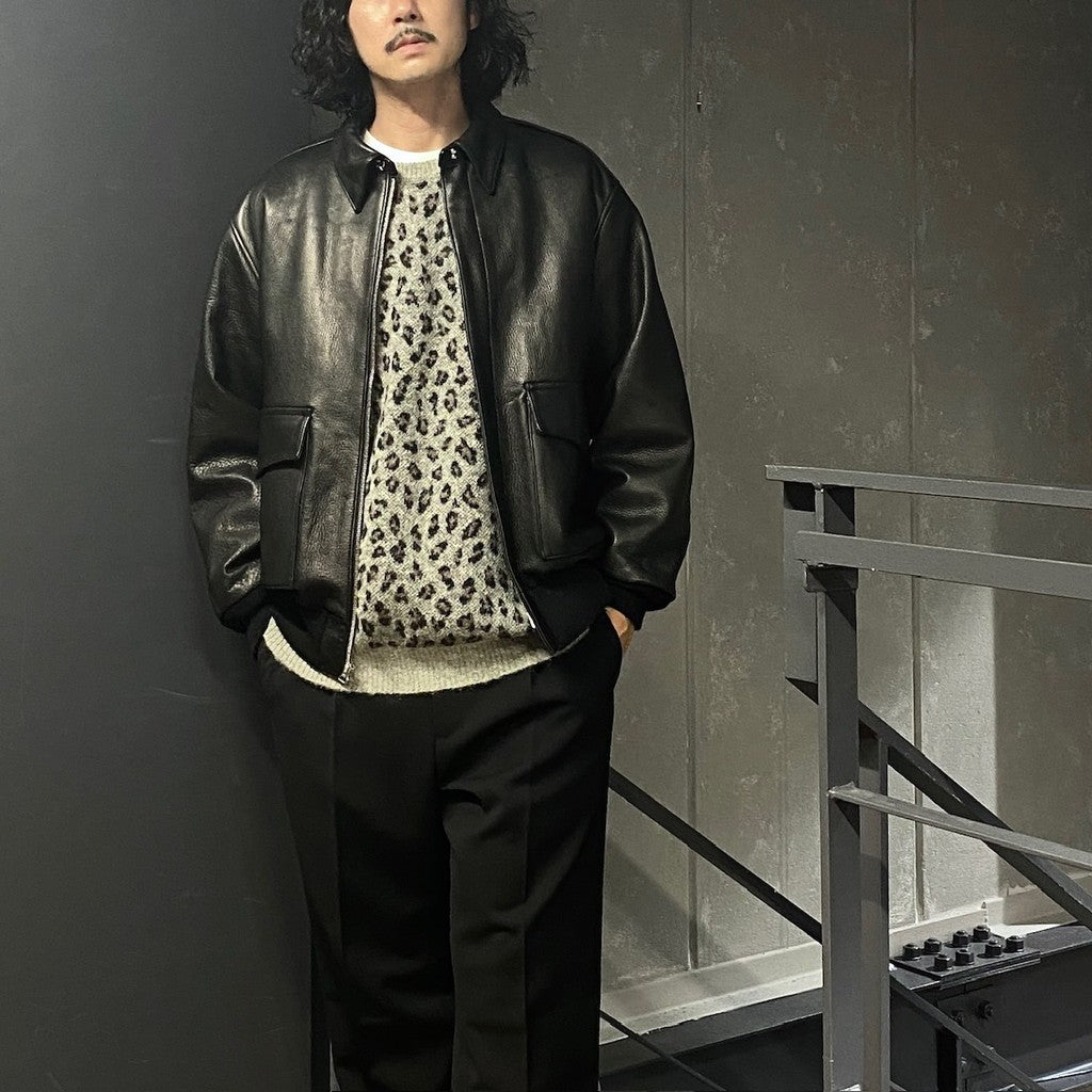 A-2 FLIGHT JACKET #BLACK [24FW-WMO-BL07]