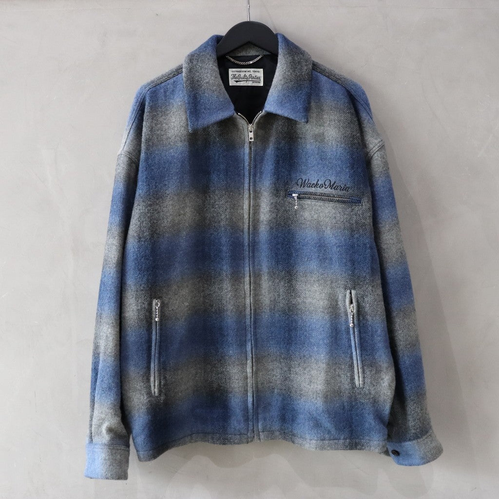 OMBRE CHECK 50'S JACKET ( TYPE-2 ) #BLUE [24FW-WMO-BL22]