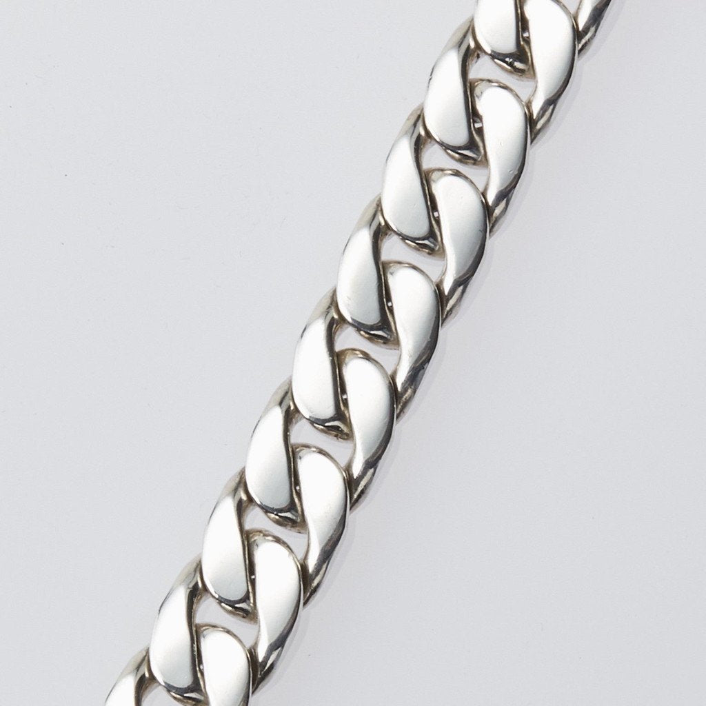 Basic Link Bracelet  -14mm- #SILVER [XOB003]