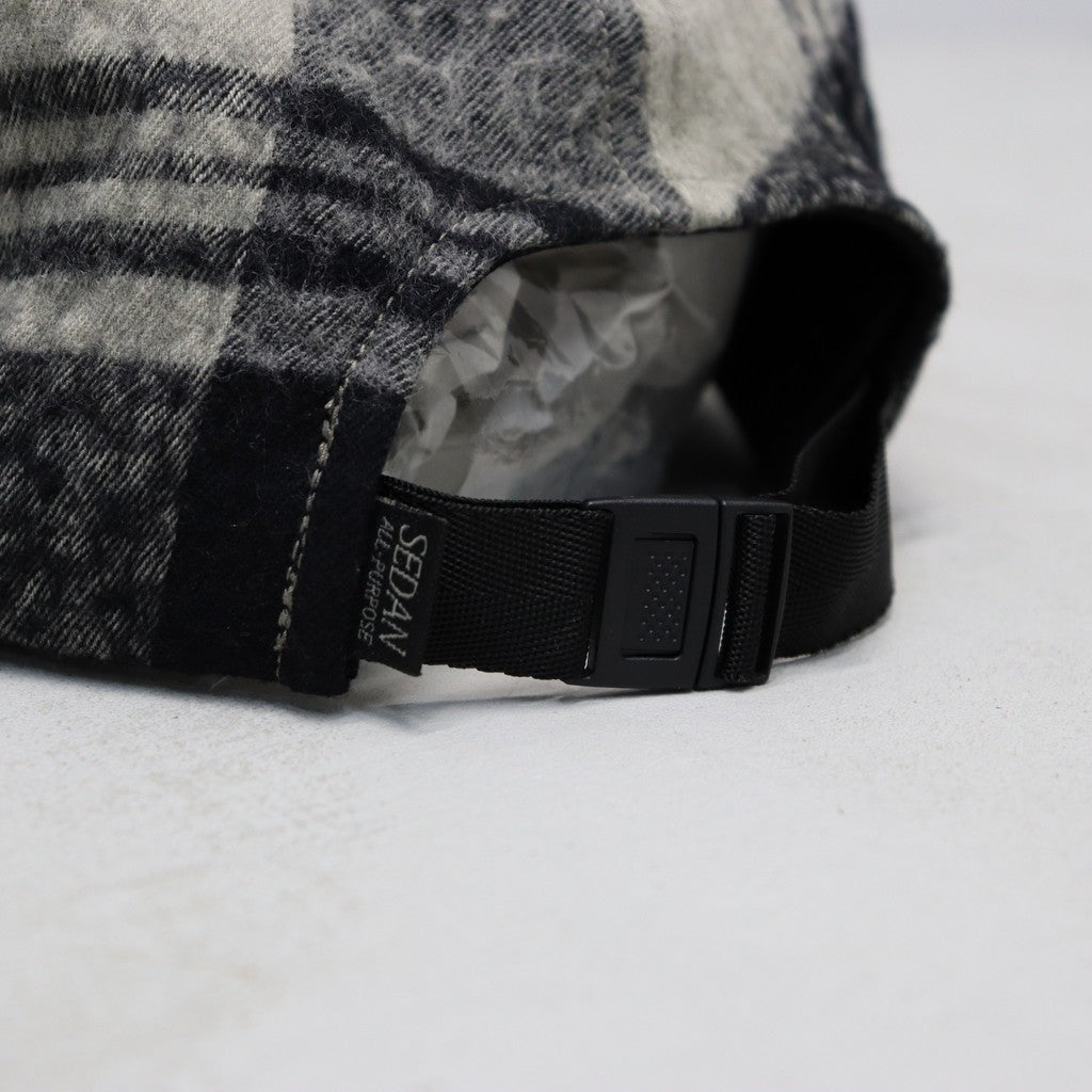 經典Logo格子棒球帽 #卡其色 [SD25F-CP04]