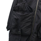 GARMENT DYE DOWN MA-1 LONG COAT 2.0 #BLACK [FST09262U0002]