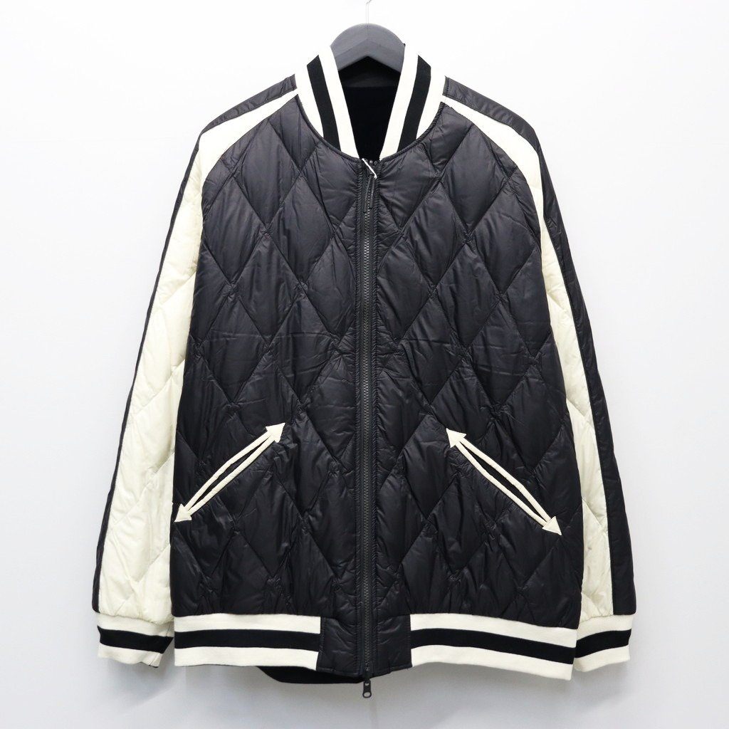 REVERSIBLE 「SKAJAN」 DOWN JACKET #D.NAVY×BK [TAION-JK04JS