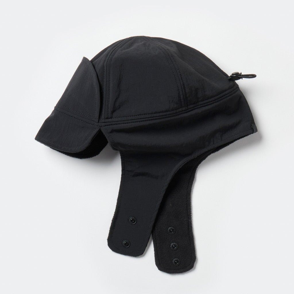 科技抓絨飛行帽 #黑色 [BC-55024W]