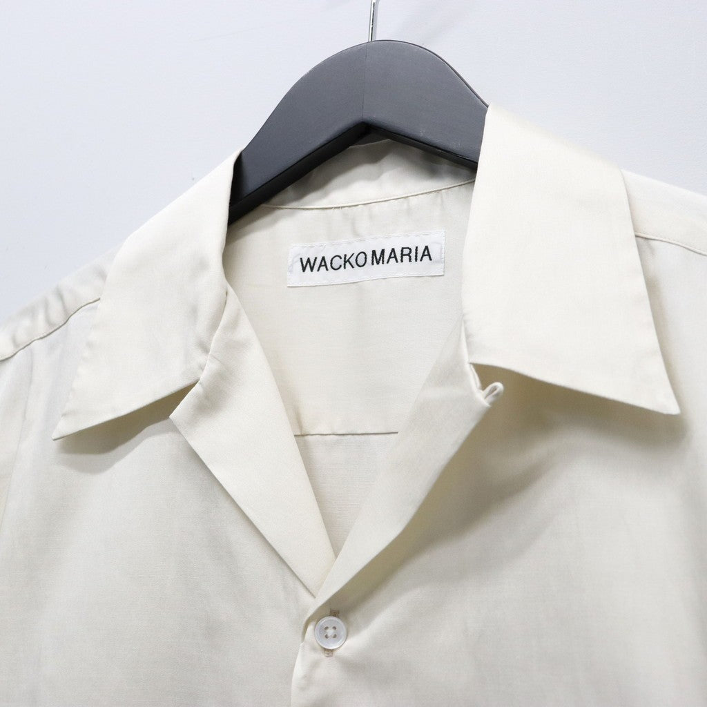 OPEN COLLAR SHIRT S/S ( TYPE-2 ) #IVORY [26SS-WMS-OC19