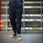 褶襉長褲（2 型）#黑色 [WMGP-WMP-TR05]