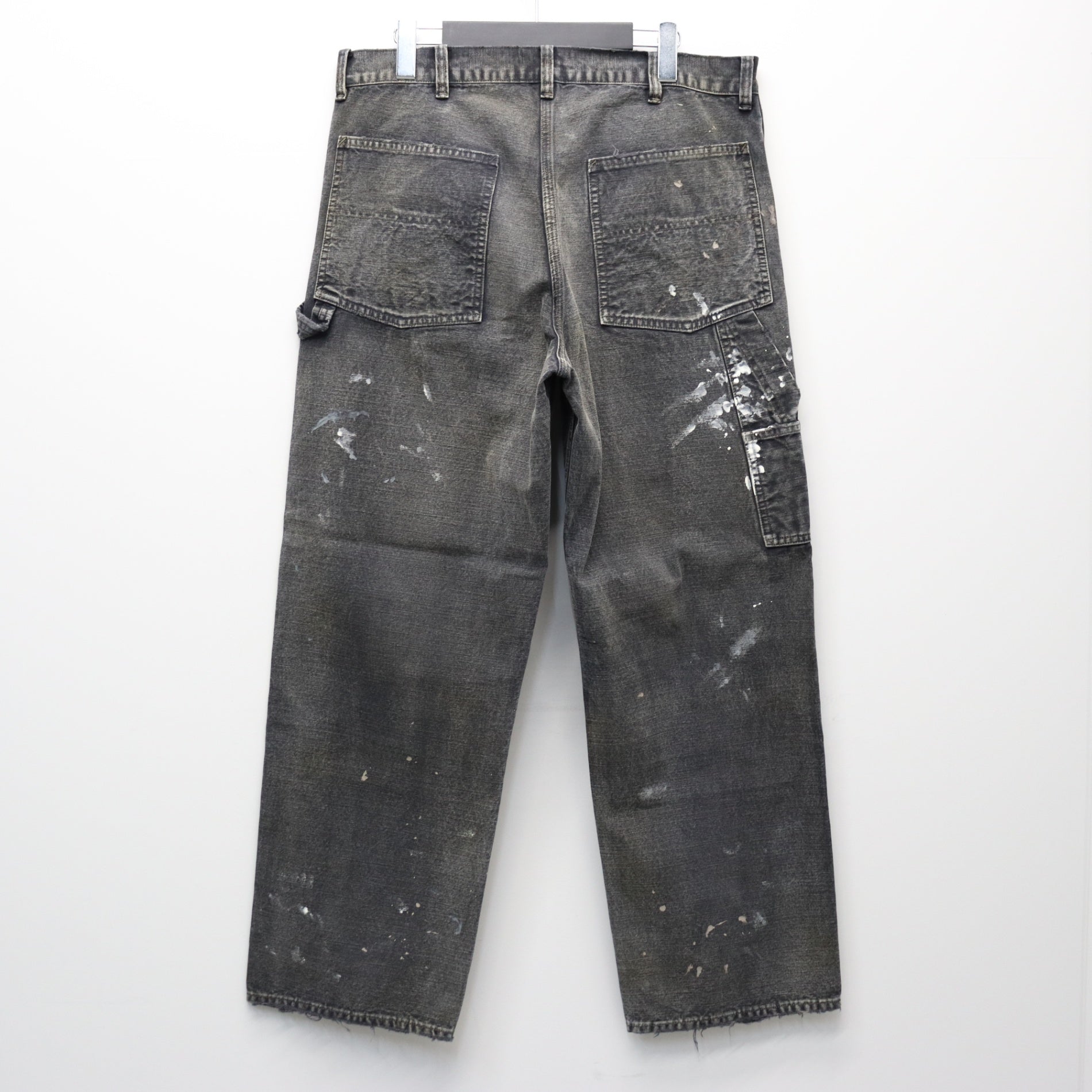 DUCK PAINTER PANTS AGED #AGED BLACK [BW252-DPP] – cocorozashi