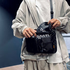 CREW NECK W-ZIP DOWN JKT #BLACK [TAION-104WZ]