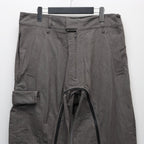 FANG AIR FORCE PANTS (SKIRT) #CHARCOAL [JI-26SS-PT02]