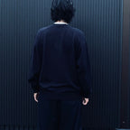 TECH KNIT CARDIGAN Brewed Protein #NAVY [BE-72026W]