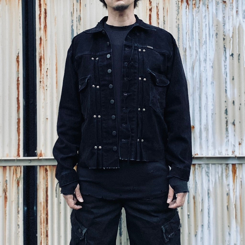 Velvet 11MS (FLOCKY DENIM) #BLACK [M-P2-LO4]