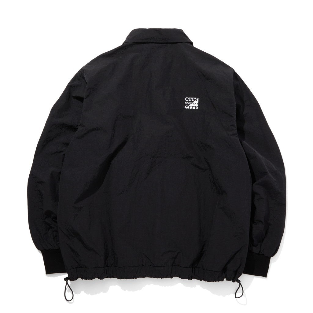 NYLON COACH JACKET #BLACK [CCC-243J001]