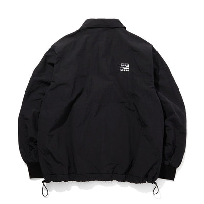 NYLON COACH JACKET #BLACK [CCC-243J001]