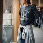 美國空軍鷹圖案長袖T卹（做舊款）#做舊黑色 [BW252-UAL]