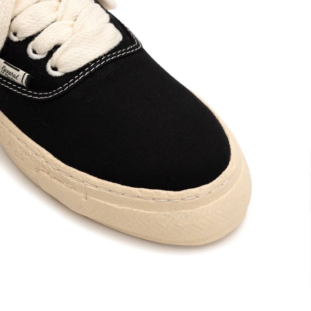 KIEFER / PAST Sole Canvas Low-Top Sneakers #BLACK [S14FW703]