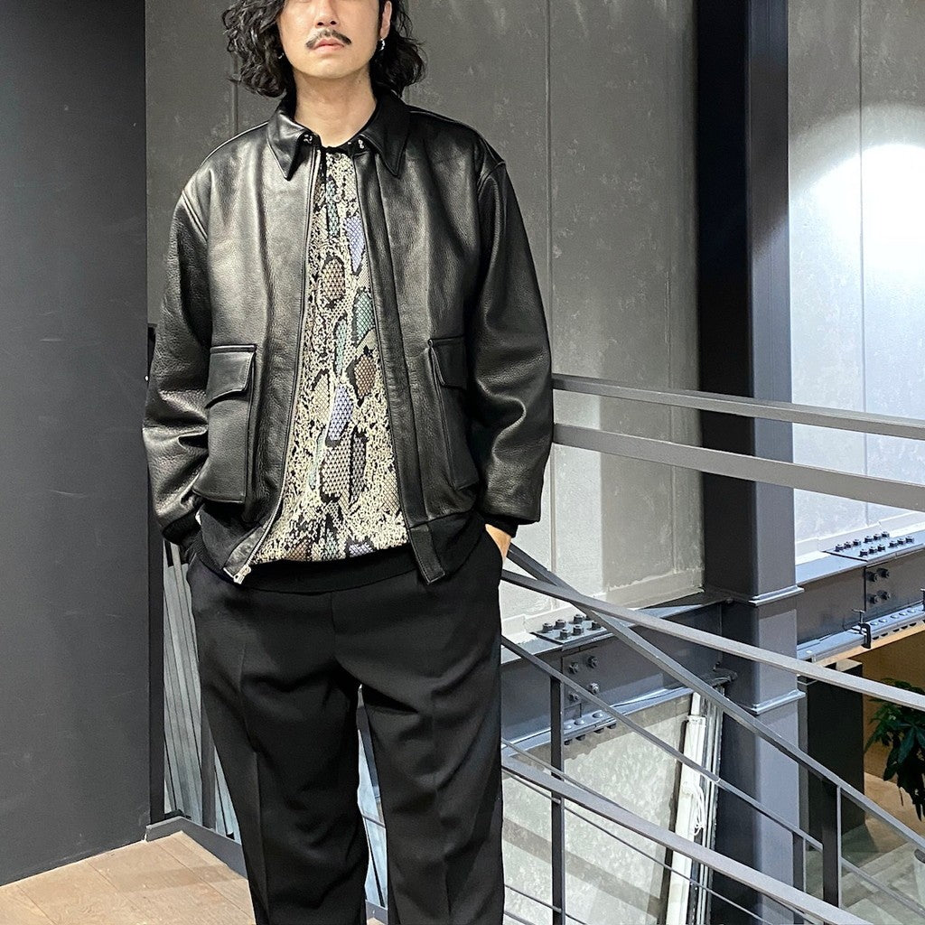 A-2 FLIGHT JACKET #BLACK [24FW-WMO-BL07]