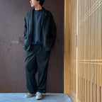 TECH EASY TROUSERS FLANNEL #D.OLIVE [BP-39026W]