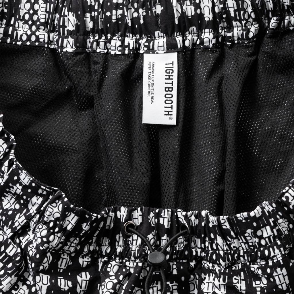 BLEEDING LOGO BALLOON PANTS #Black [SS26-B03]