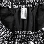 BLEEDING LOGO BALLOON PANTS #Black [SS26-B03]