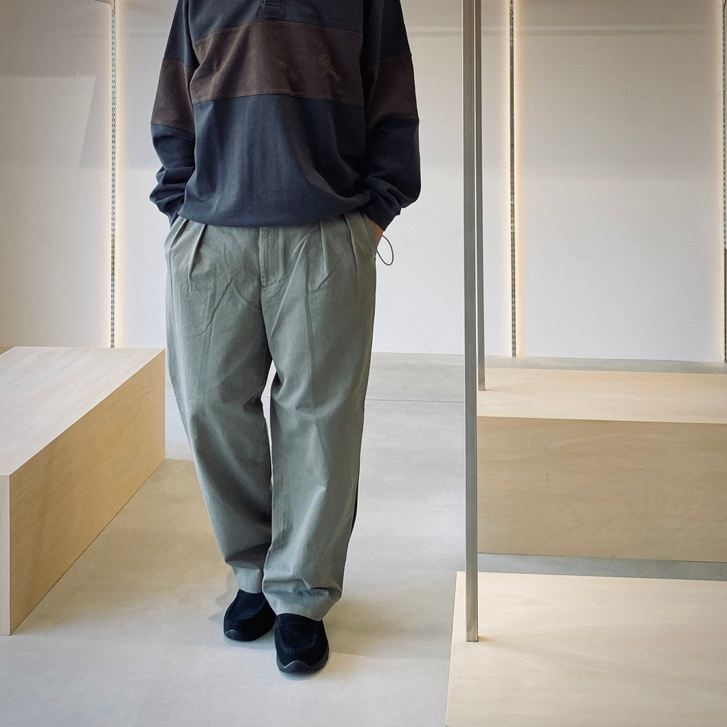 Ventilation Chino Slacks #Brown Khaki [SD25F-PT04] – cocorozashi