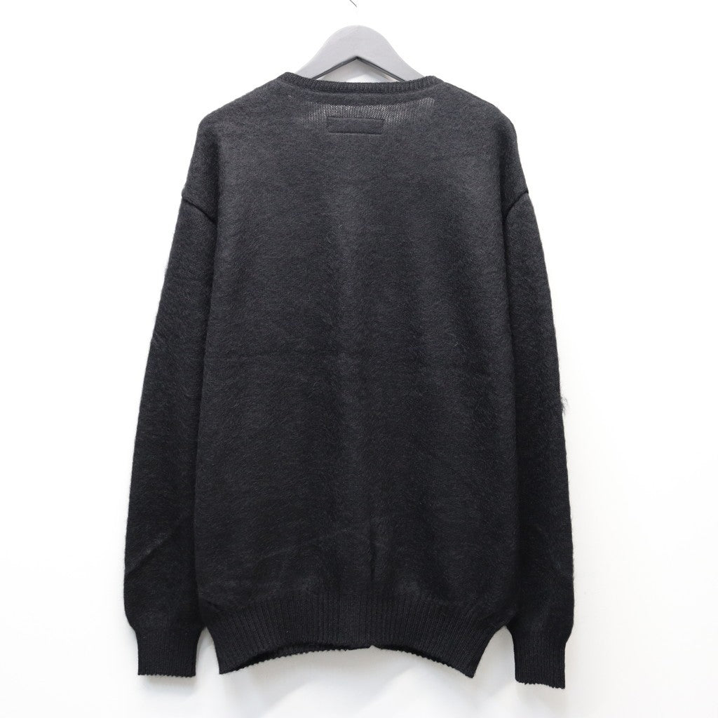 MOHAIR CARDIGAN #BLACK [25FW-WMK-KN20] – cocorozashi