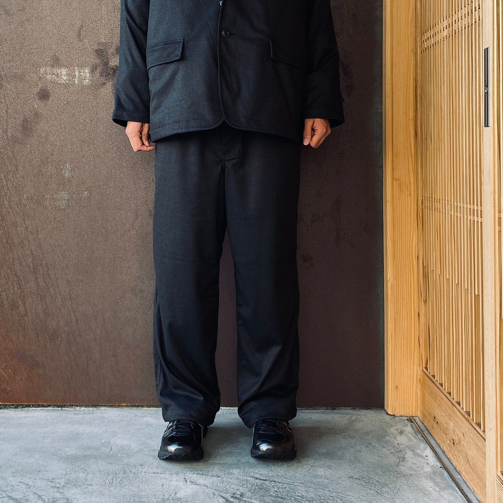 TECH EASY TROUSERS FLANNEL #CHARCOAL [BP-39026W]