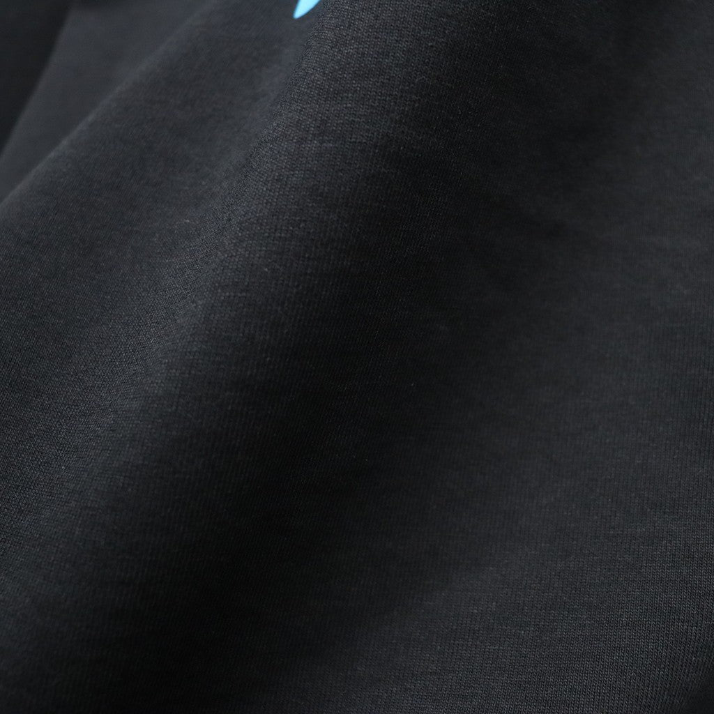 COTTON T-SHIRT_CITY HOUE #BLACK [CCC-261T007]