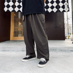 TRO BAGGY SLACKS #Charcoal [SU26-B09]