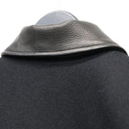 LEATHER VARSITY JACKET ( TYPE-1 ) #BLACK [26SS-WMO-BL05]