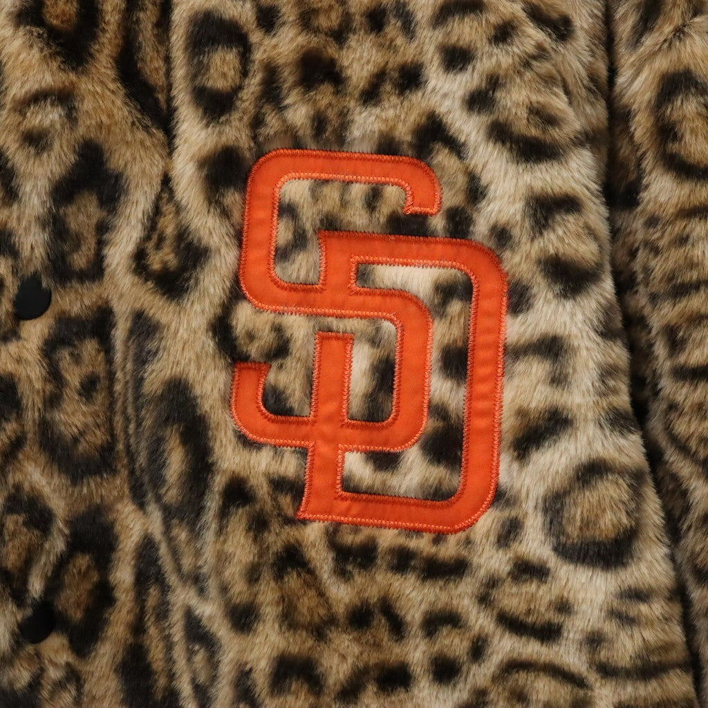 MLB | SD | REVERSIBLE VARSITY JACKET ( TYPE-3 ) #BLACK-BEIGE [MLB-WM-BL03]