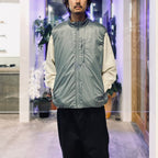 Packable Puff Vest #Grey [SD25F-JK01]