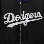 MLB | LA | REVERSIBLE VARSITY JACKET ( TYPE-2 ) #BLACK-BEIGE [MLB-WM-BL02]