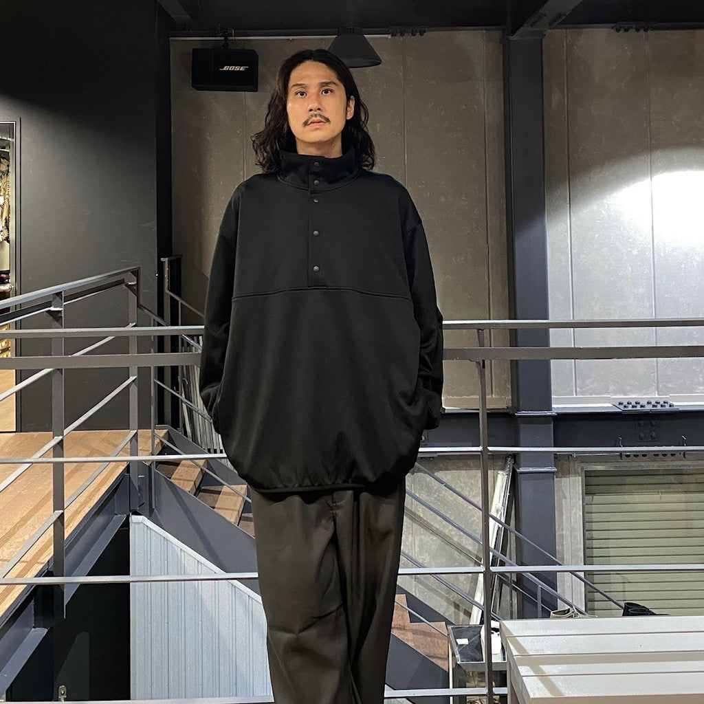 TECH P/O TRACK JACKET #BLACK [BJ-63024W]