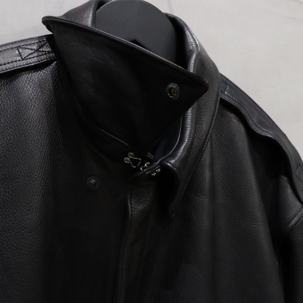 A-2 FLIGHT JACKET #BLACK [24FW-WMO-BL07] - cocorozashi 三重県