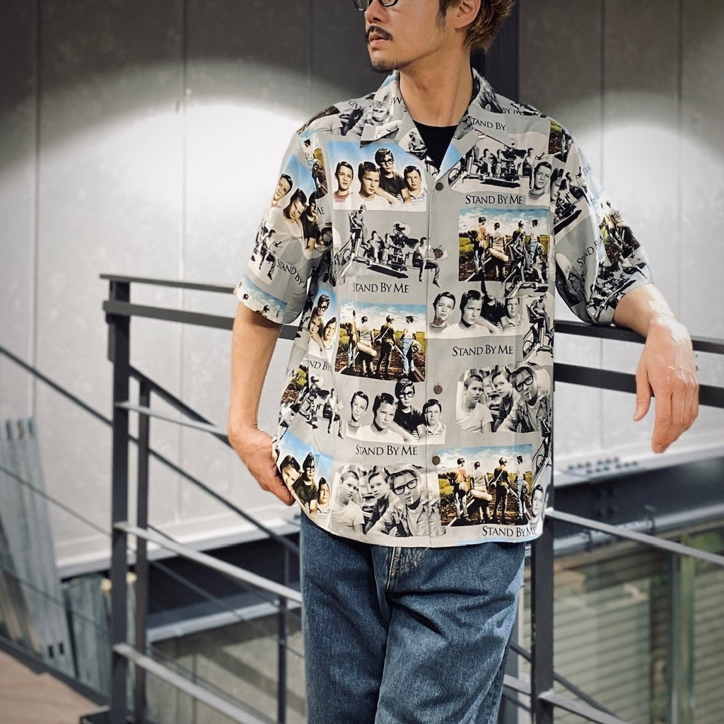 STAND BY ME | S/S HAWAIIAN SHIRT #GRAY [SBM-WM-HI01]