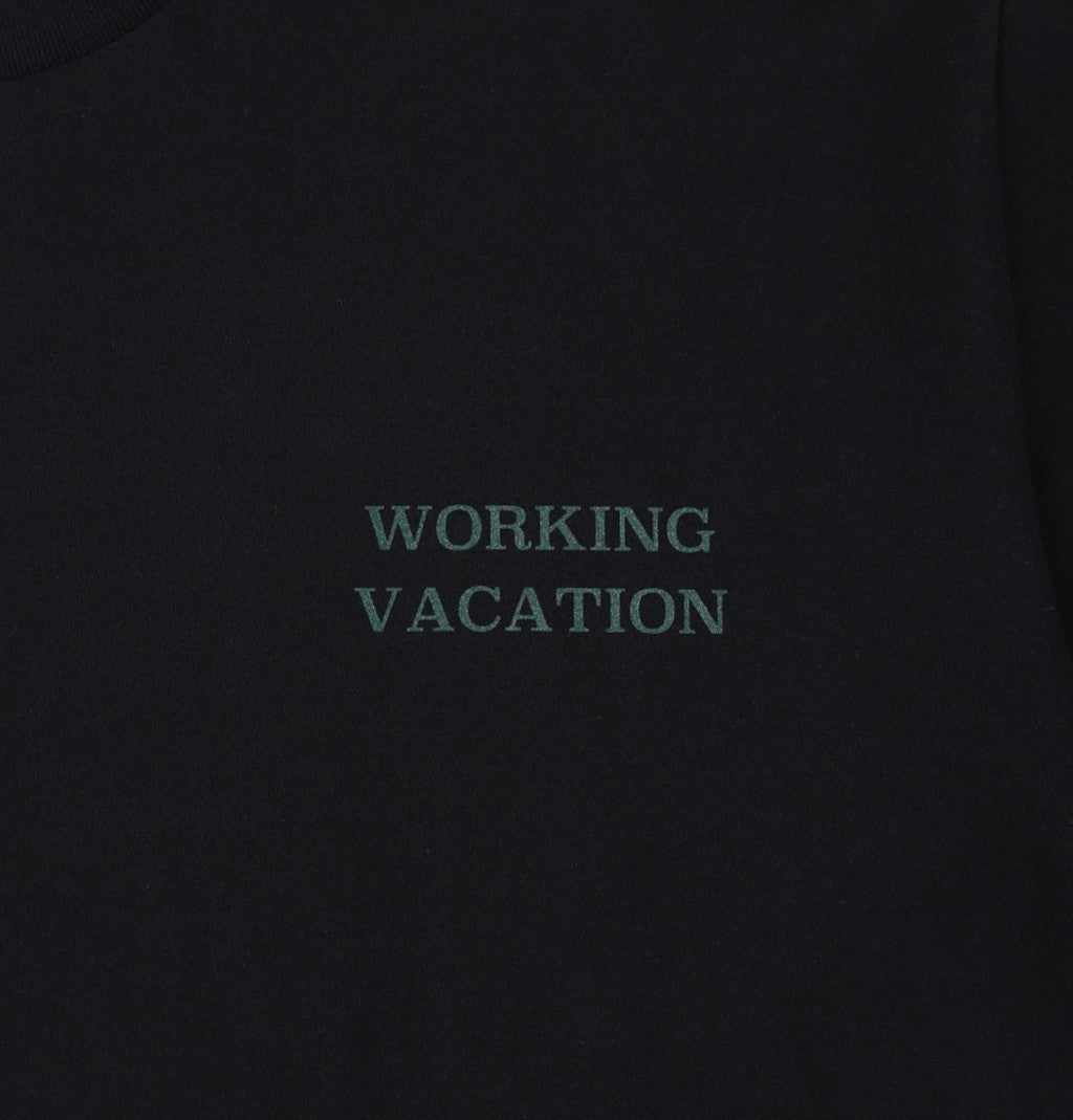 徽章長袖 T 卹 #黑色 [SC2410-LT01]