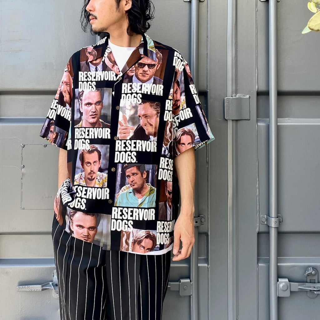 RESERVOIR DOGS | S/S HAWAIIAN SHIRT -TYPE 3- #BLACK [RD-WM-HI03]