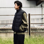 TECH REVERSIBLE CLIMBERS PUFF VEST #BLACK×BRKH [BW-23025W]