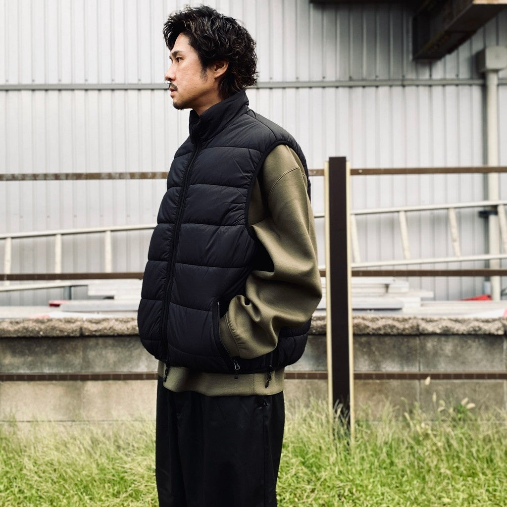TECH REVERSIBLE CLIMBERS PUFF VEST #BLACK×BRKH [BW-23025W]