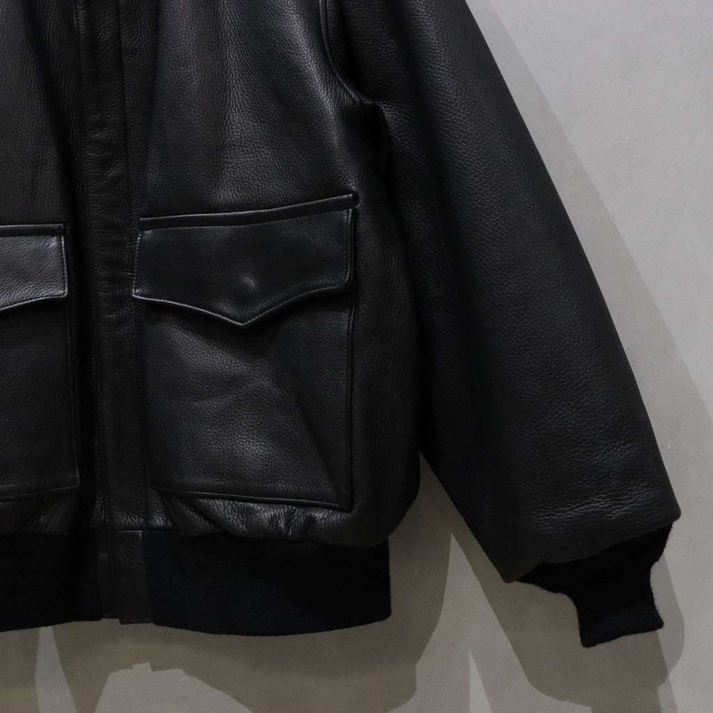 A-2 FLIGHT JACKET #BLACK [24FW-WMO-BL07]